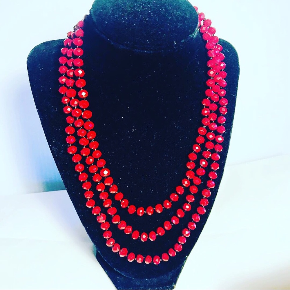 Royal Crystal Necklace with Earings